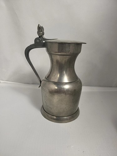 Pot lait ancien étain - ancien,