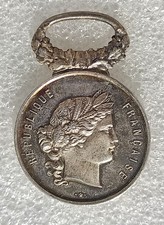 MEDAILLE ARGENT SOCIETE DE TIR