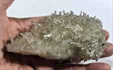 minéraux superbe CRISTAL DE ROCHE LA GARDETTE FRANCE 204 grammes 10cm x 8cm x3cm