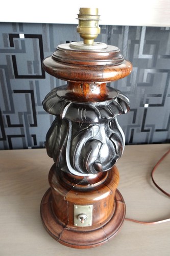 Pied lampe vintage - lampe, en