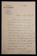 Charles DE FREYCINET - LETTRE