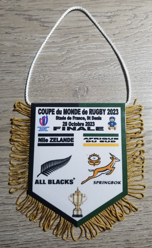 Fanion 9x11cm rugby 2023 - rugby,
