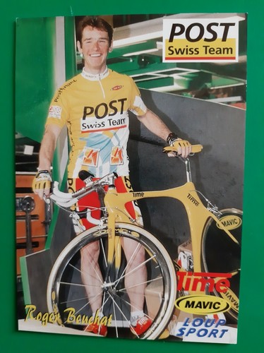 Cyclisme carte cycliste roger - carte,