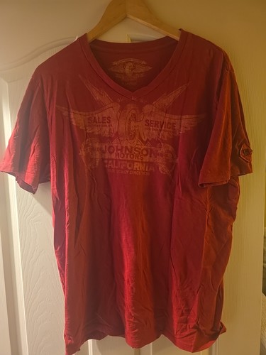 Johnson motors inc vneck - inc,