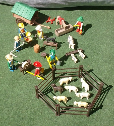 Lot playmobil vintage