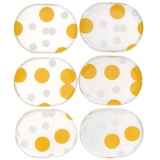  6pcs Silicone auto-adhésif