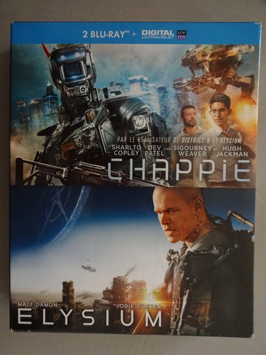 Coffret blu ray - :, chappie