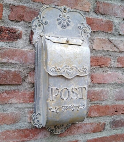 Boite postale beige - postale,
