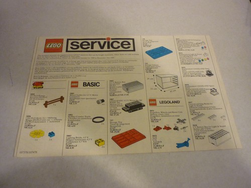 Lego catalogue depliant - catalogue,