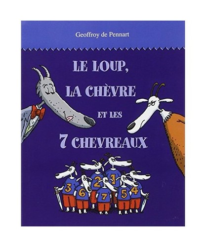 Loup chevre et les 7 - chevre,