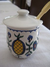 Pot à moutarde au vinaigre " PARIZOT" - H de 7.8cms -