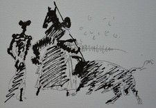 Lithographie JEAN COCTEAU "