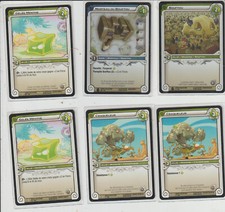 Lot x6 Cartes Wakfu TCG Dofus