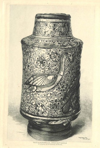 Vase albarello syrie - syrie, eau-forte