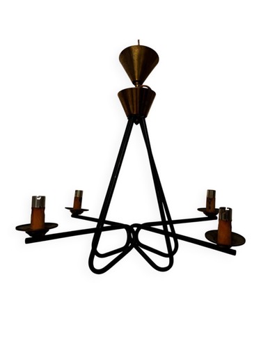 Lustre années métal noir - années,