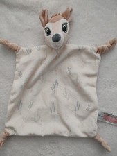 Doudou Plat Faon Biche Bambi