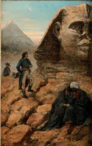 Toile tableau napoléon - ,
