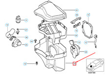 BMW 5 E39 Boîtier inférieur