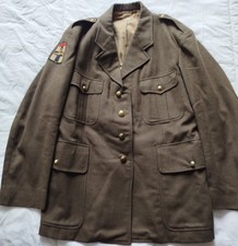 veste militaire kaki uniforme troupes de Marine ML 45 Indochine Algérie