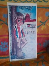 Affiche Tableau Enfant Poulbot Le Hippy - Moulin Rouge - Edition Samco