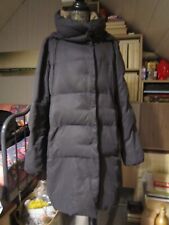 ARMOR-LUX Manteau Doudoune longue Noire véritable Duvet taille 40