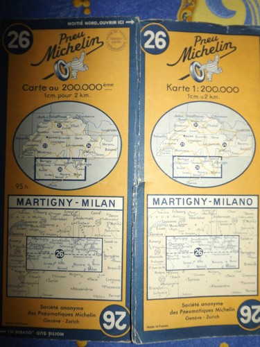 Carte michelin martigny - michelin,