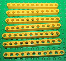 7 x Lego Technic Yellow Beam 11 ref 32525 set 42114 8069 42131 8264 8043 42030