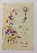 Ancienne image Pieuse