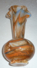 vase en verre marmoréen à