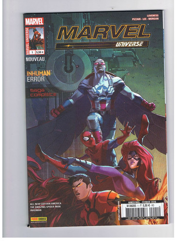 Lot marvel universe 4 - marvel, 6
