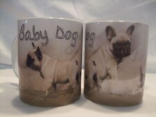 Tasse / Mug - motif chien  BOULEDOGUE FRANCAIS FAUVE BEBES