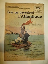 Récit, collection Patrie: "Ceux qui traversèrent l'Atlantique " TOUDOUZE.1914-18