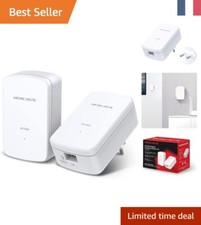 CPL Mercusys MP500 Kit 1000 Mbps – Idéal pour Streaming 4K et Jeux en Ligne