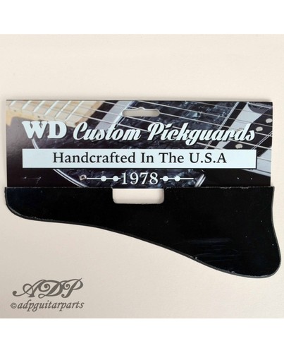 Pickguard noir gaucher - pickguard,