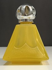 Lampe Berger Modèle Jupon Jaune Forme pyramide