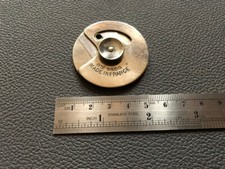 rasoir coupe cigare ancien rond pour lames GILLETTE GIBBS COQ etc antique razor