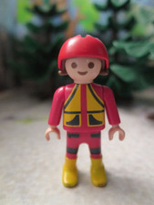 fille chatain enfant école casque vélo trottinette patinette PLAYMOBIL 5571