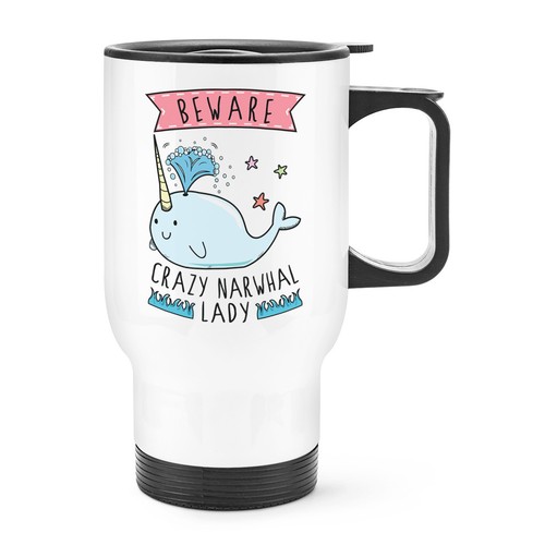 Attention fou narwhal - narwhal, femme