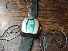 Montre Mécanique Homme KODY à Guichet big bloc vers 1970-non fonctionnel 