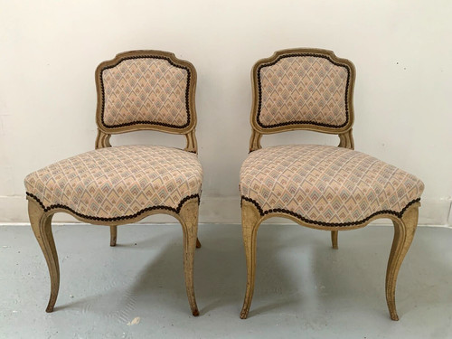 Paire chaises chauffeuses - paire,