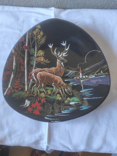 Assiette émaux longwy - assiette,