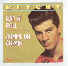 RITCHY Vinyle 45T 7" RAP N' ROLL - COMME UN COPAIN Vespa VOGUE 101789 punki64