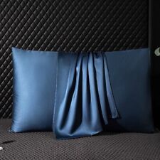 Taies d'oreiller soie de Mûrier 100% naturelle- Luxe, Hypoallergénique, Anti-âge