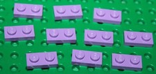 10 x Lego Friends Medium Lavender plate 1x2 ref 3023 set 3187 3065 3185 71006 ..
