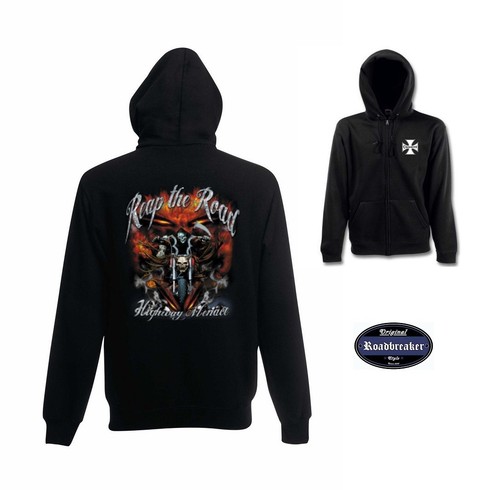Veste sweat biker chopper old - veste,