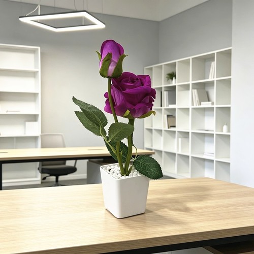 Pot fleurs plastique - de,