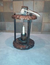 Lanterne vintage en bois sculpté Original Déco Intemporel