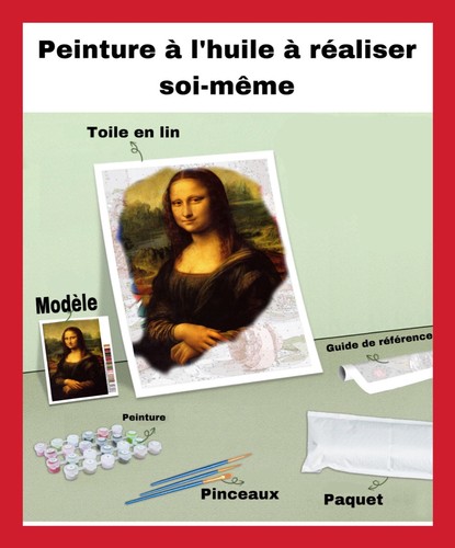 Kit peinture huile - peinture, l’huile