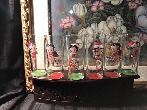 Vintage betty boop glass - vintage,