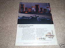 Infinity kappa 9,6,1 Page Ad De 1988, Beau